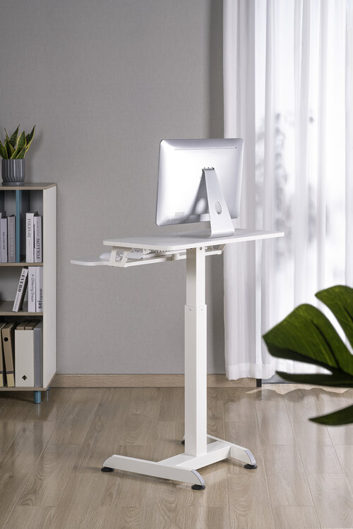 Updesk High gasveer | Worktrainer.nl