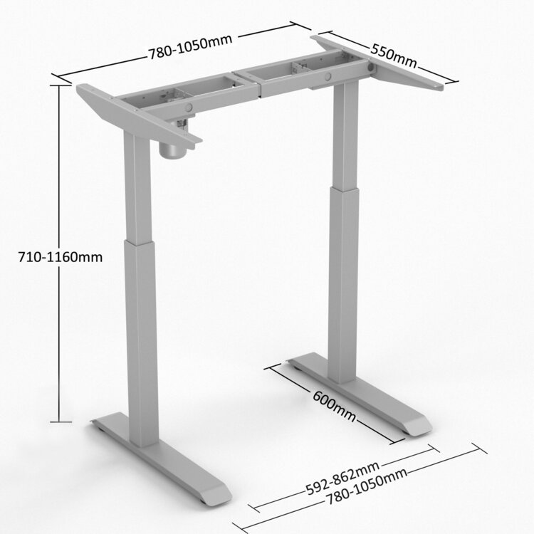 StudyDesk | Klein Elektrisch Zit-Sta Bureau