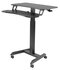 Updesk High gasveer | Worktrainer.nl